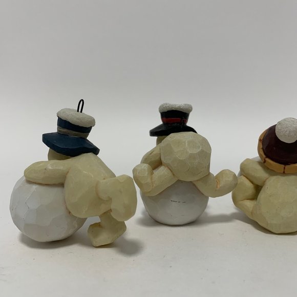 Frolicking Snowmen Ornaments 4 - Picture 6 of 9